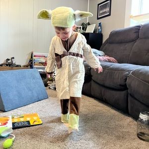 3 piece Baby Yoda Halloween costume
